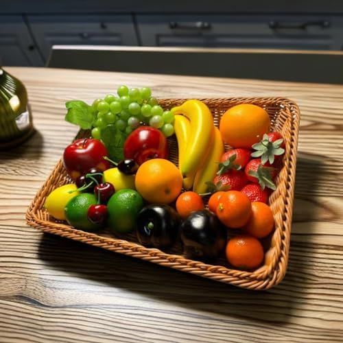 27PCS Realistic Artificial Fruit Decor Set