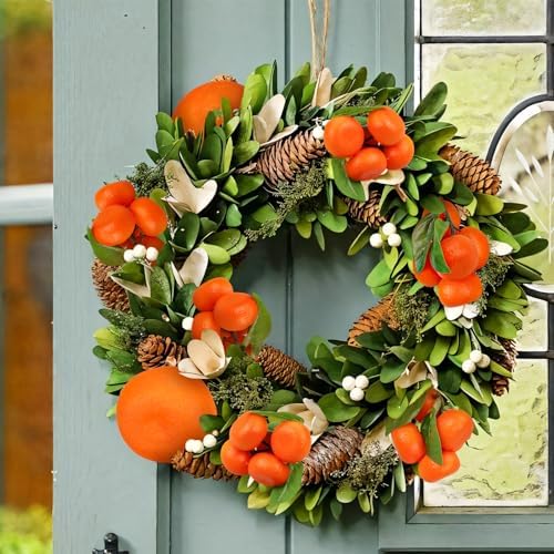 Lorigun Fake Oranges Artificial Fruit Decor Set