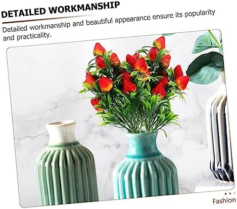 3pcs Lifelike Artificial Fruit Branches for Home Kitchen Decor
