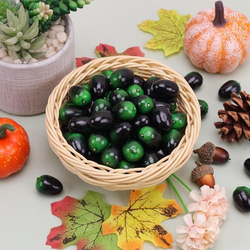 50PCS Realistic Artificial Olives Decor Filler