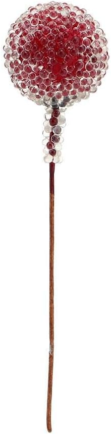 Red Berry Stems Artificial Christmas Decor 100pcs