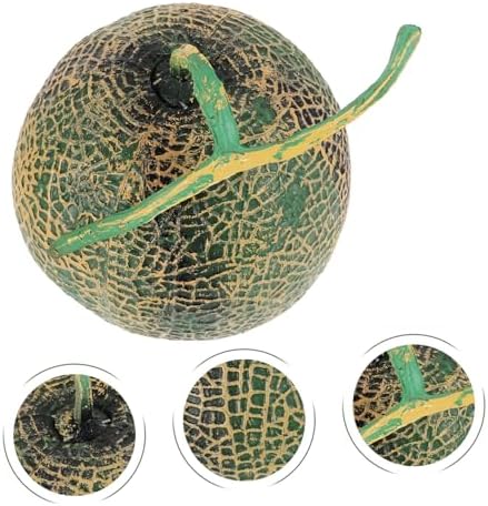 Realistic Artificial Cantaloupe Model for Home Decor