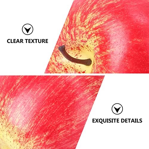 ABOOFAN Foam Fruit Dining Table Decor Artificial Apples Display Prop
