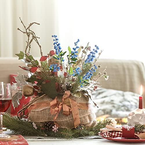 HUIANER Artificial Blueberries 275 Lifelike Decor
