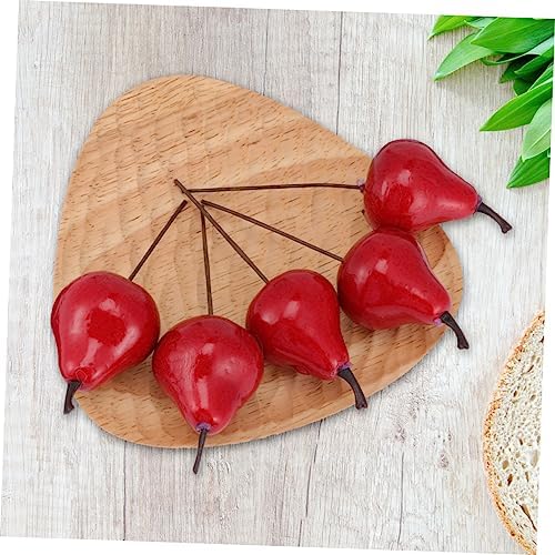 Zerodeko 12Pcs Artificial Pear Christmas Decor