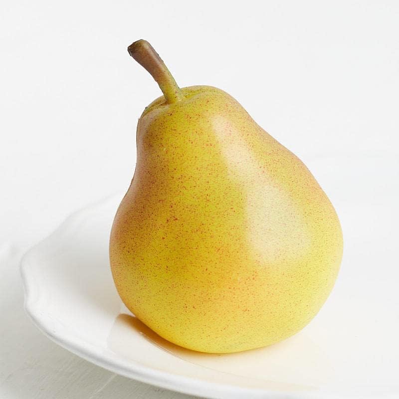 Factory Direct Craft Realistic Artificial Pears Set of 6