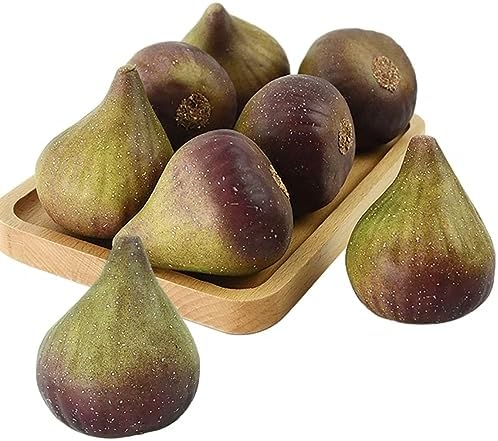 Emivery 8Pcs Artificial Figs Realistic Decorative Figs