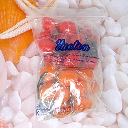 Yueton 2 Strings Artificial Cherry Tomatoes Realistic Decoration