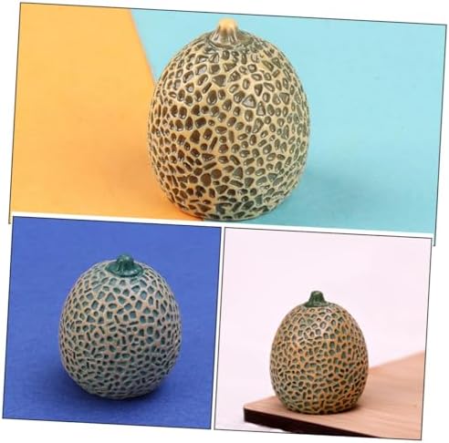 8PCS Unique Decorative Artificial Cantaloupe Props for Home