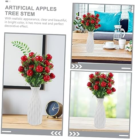 Unomor 4Pcs Artificial Fruit Branches for Home Decor