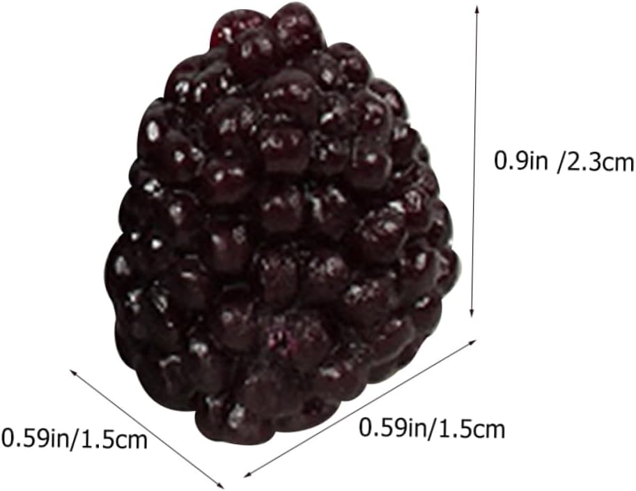BESPORTBLE 18pcs Realistic Artificial Raspberry Decor