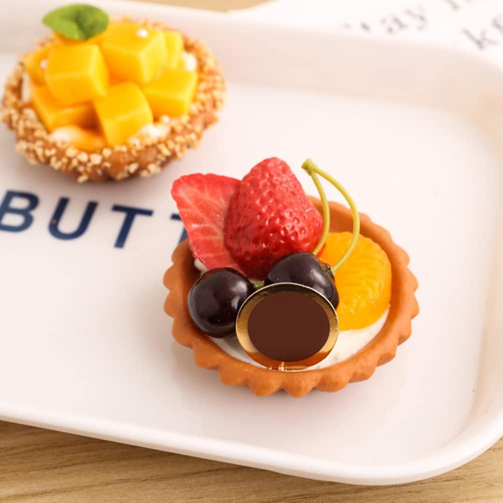 UPKOCH 6pcs Fake Cake Artificial Food Decor
