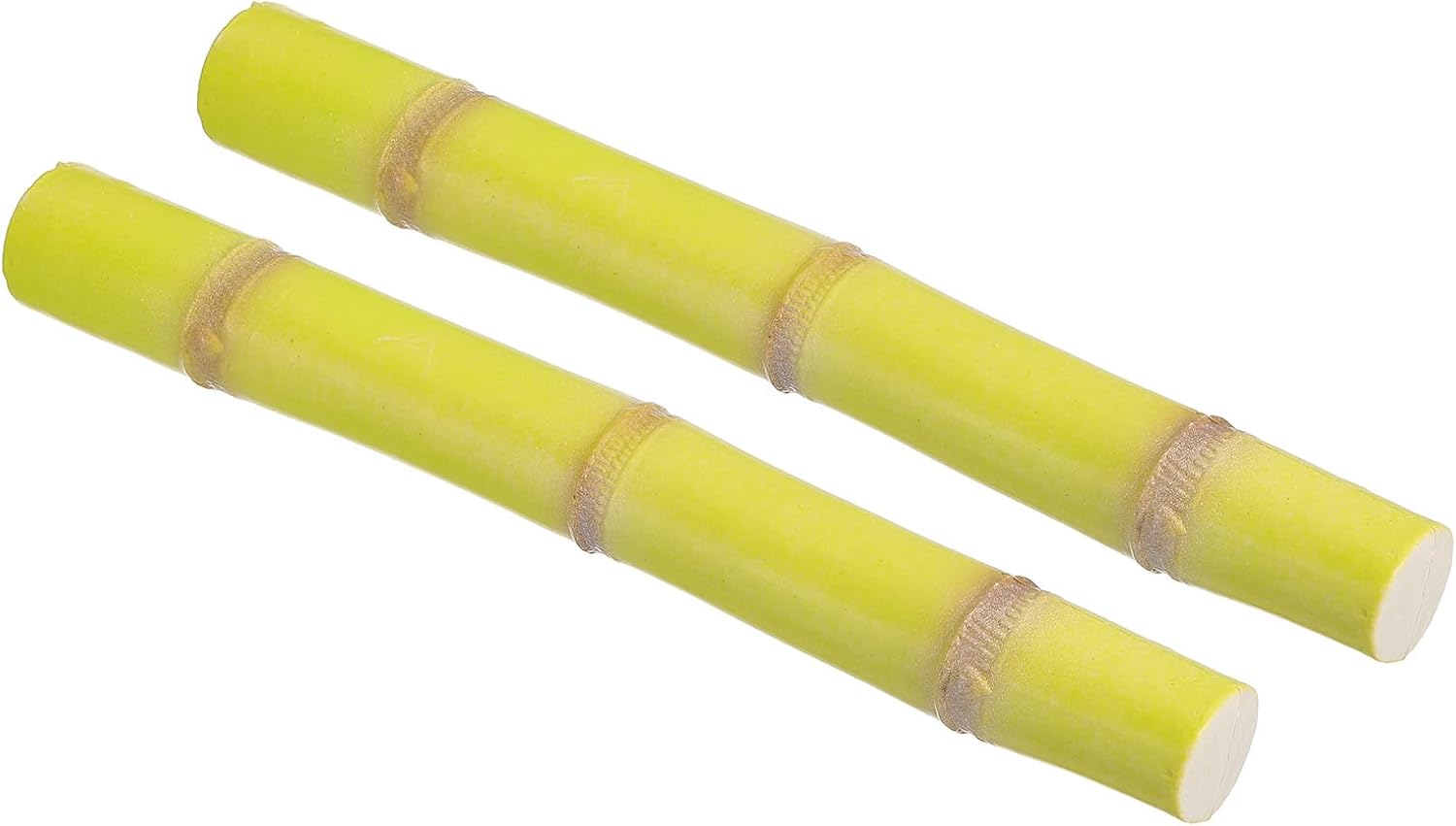PATIKIL 2 Pcs Artificial Green Sugarcane for Home Decor