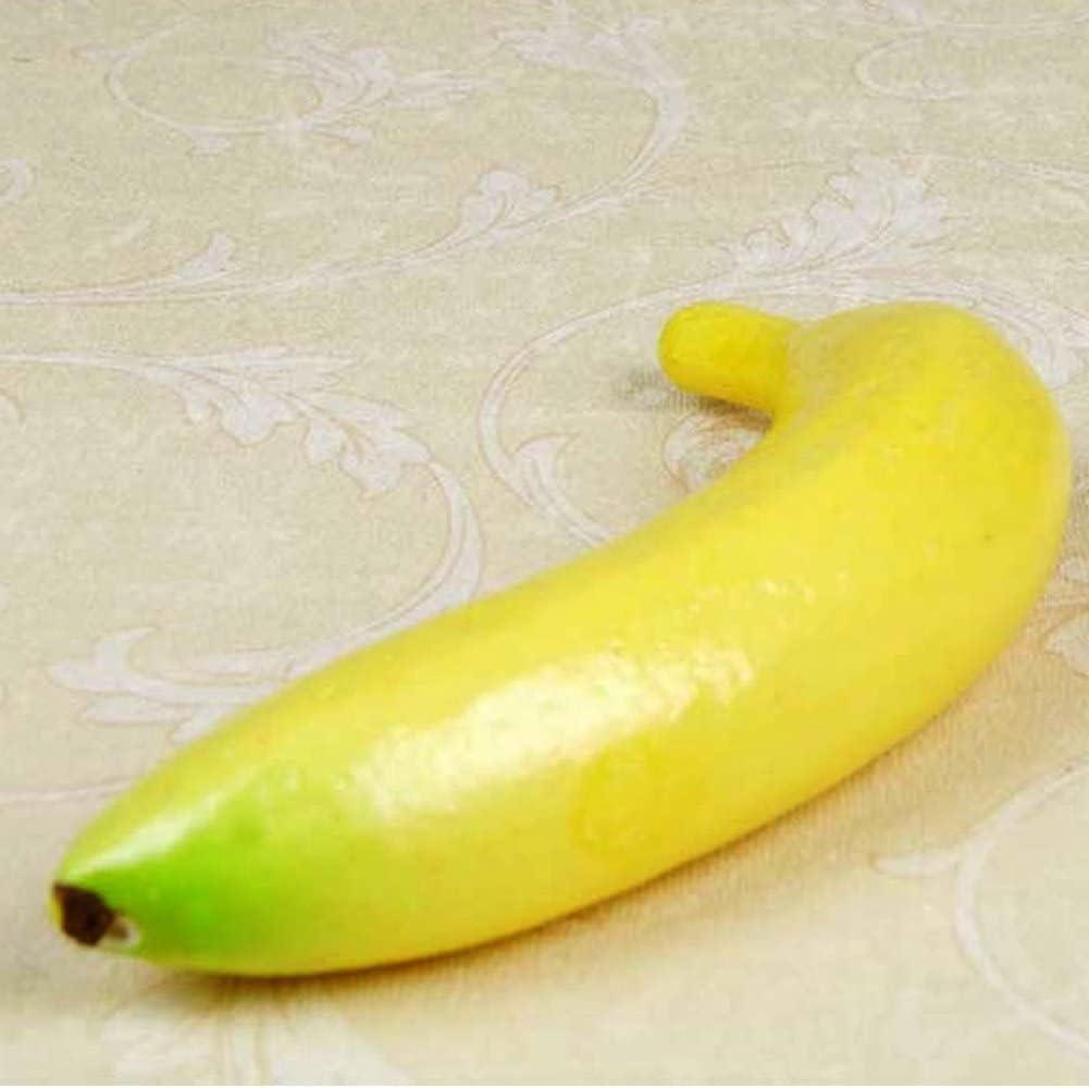 HONUTIGE Artificial Banana 17cm Home Decor Prop