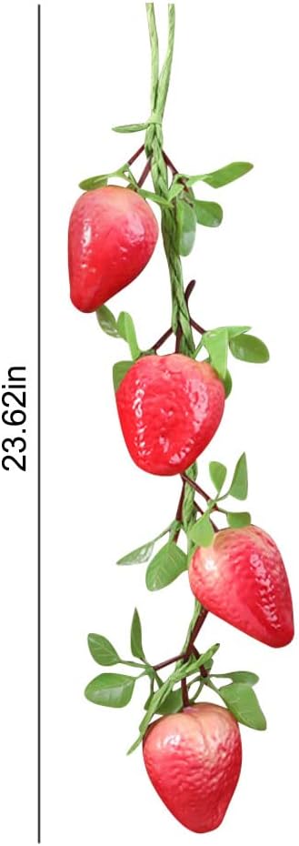 BAOZOON Realistic Fruit Hanging Strings 20Pcs Decor Set