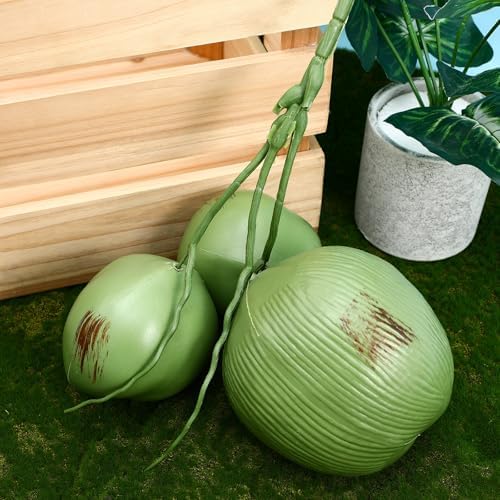 DECHOUS Artificial Coconut Bunch for Home Decor