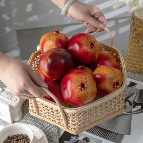 Kichvoe Realistic Weighted Pomegranate Decor