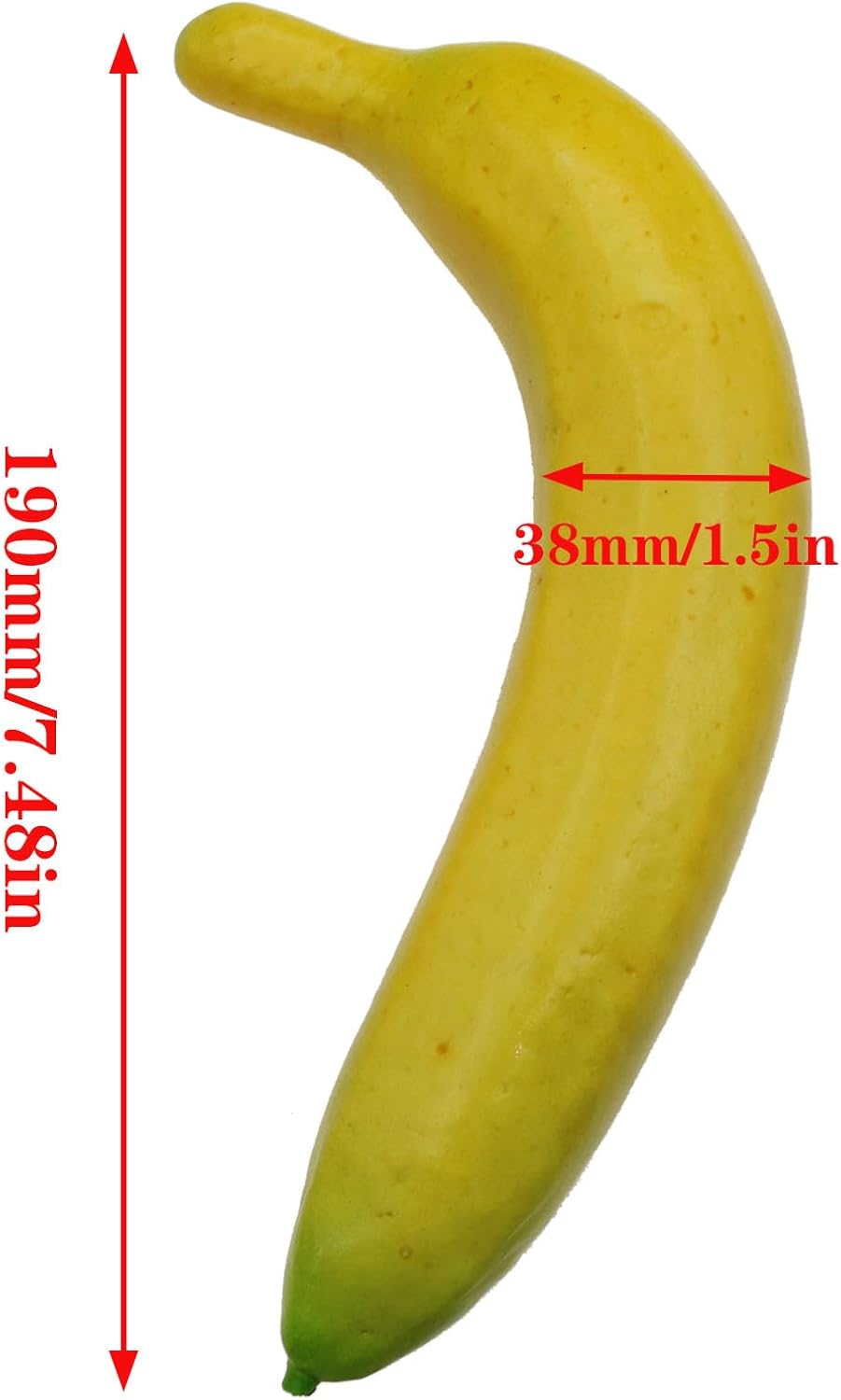 4PCS Artificial Banana Decor Realistic Props