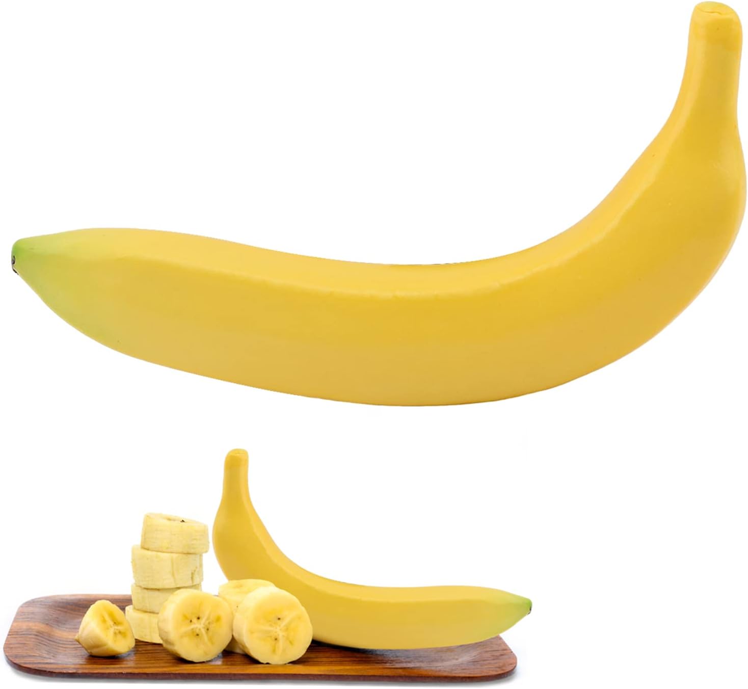 HONUTIGE Artificial Banana 17cm Home Decor Prop