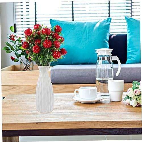 Wakauto 4Pcs Artificial Fruit Branches for Vase Decorations