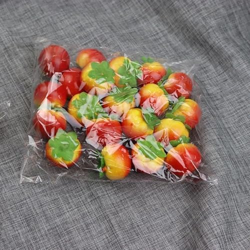 20Pcs Mini Realistic Foam Lemon Decor