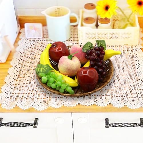 Realistic Artificial Fruit Decor Set 8 Pcs