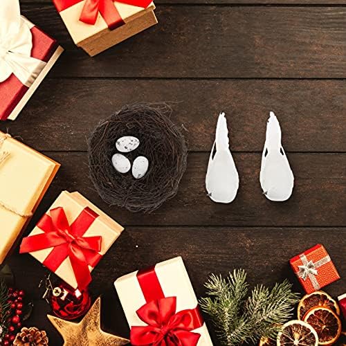 Balacoo Artificial Simulation Foam White Doves Birds Home Decor
