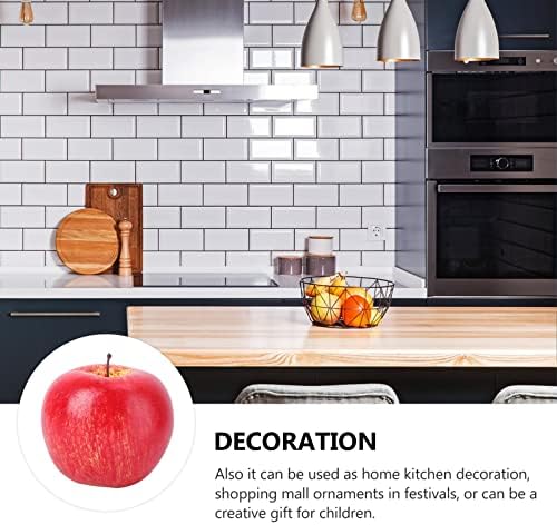 ABOOFAN Foam Fruit Dining Table Decor Artificial Apples Display Prop