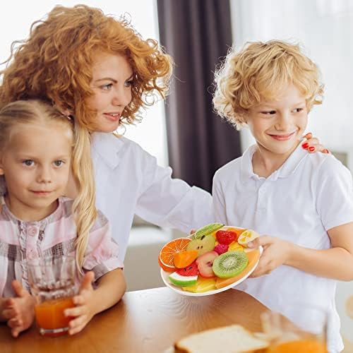 VIDELLY 16 Pieces Fake Fruit Slices Set