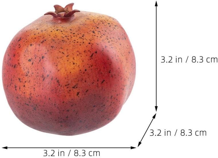 Kichvoe Realistic Weighted Pomegranate Decor