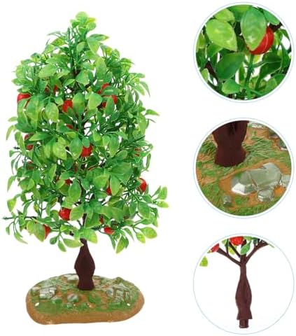 LOGOFUN 2Pcs Artificial Fruit Tree Models