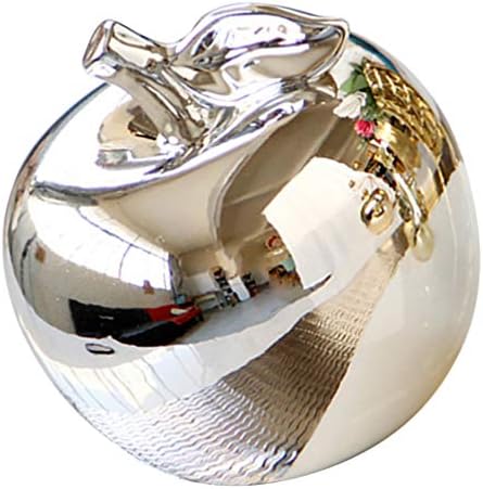 VOSAREA Ceramic Apple Christmas Ornament