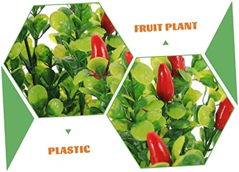2pcs Lifelike Artificial Fruit Branches for Decor