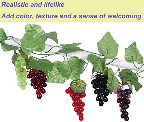 10 Bunches Artificial Grapes for Home Party Wedding Decor
