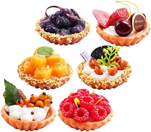 UPKOCH 6pcs Fake Cake Artificial Food Decor