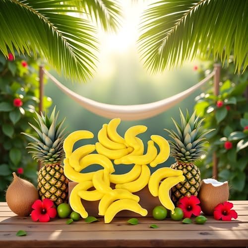 20 Pcs Yellow Mini Artificial Banana Props
