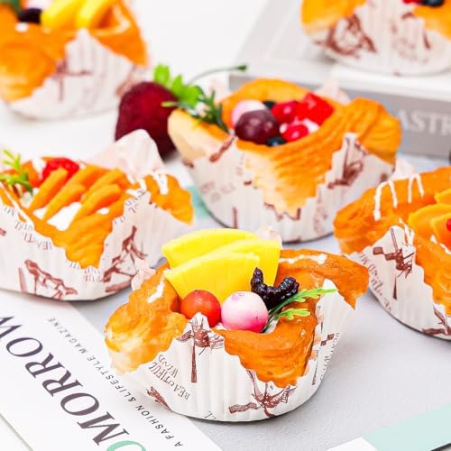Kepfire Fake Dessert Display Cake Decor Set 20PCS