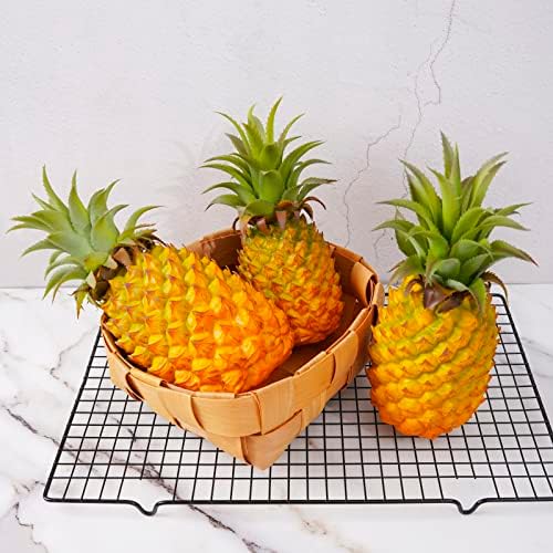 QIRMIZI Artificial Pineapple - Simulated Fruit Decoration