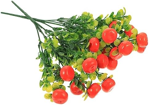 Healifty 2Pcs Artificial Fruit Plants Set for Home Decor