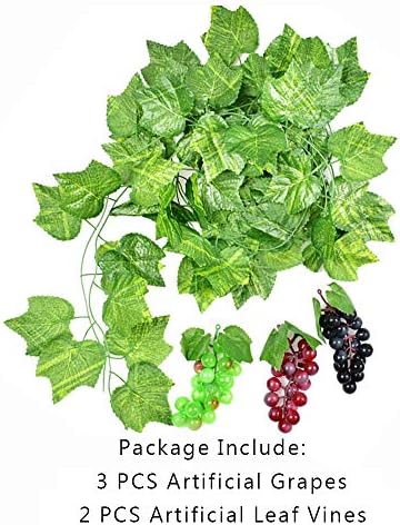 HUIANER Artificial Grape Vines for Home and Party Decorations