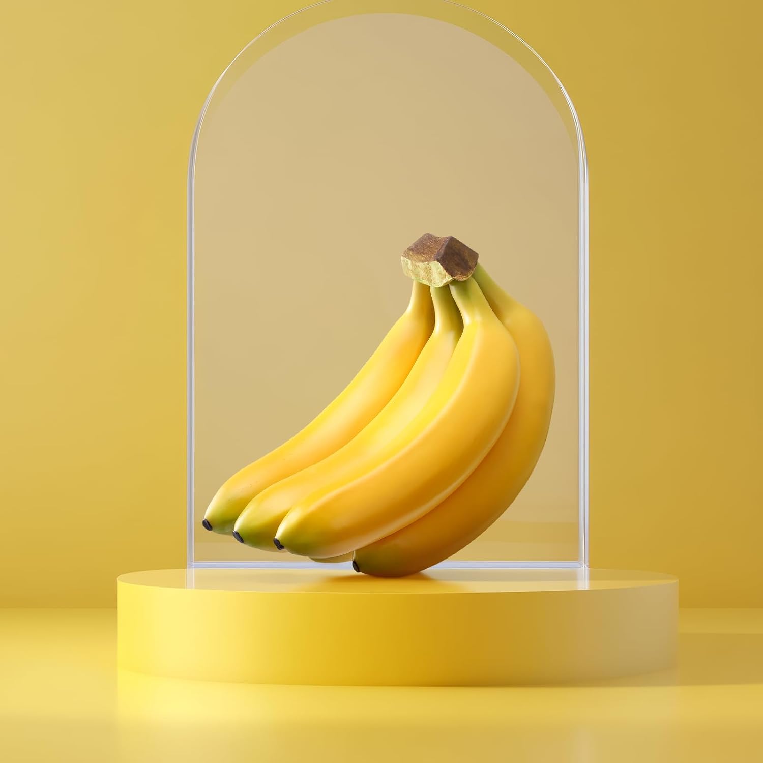 Hiboom Artificial Banana Bunch Display Set