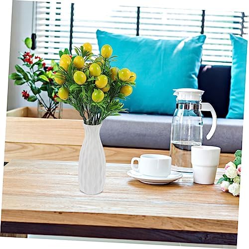PRETYZOOM 3Pcs Artificial Fruit Branches for Home Decor