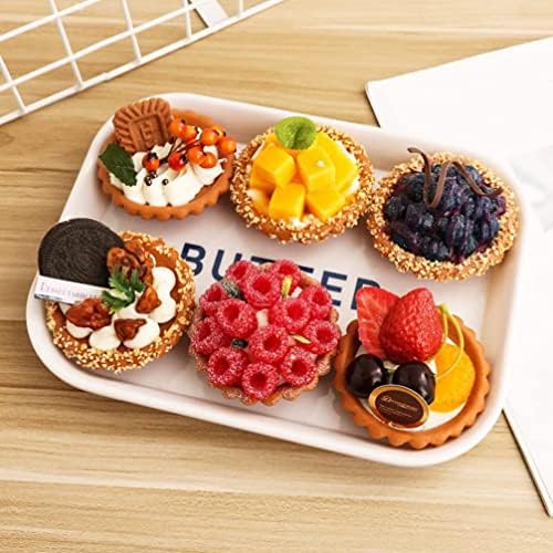 UPKOCH 6pcs Fake Cake Artificial Food Decor