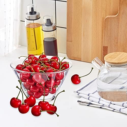 100PCS Artificial Cherry Lifelike Foam Fruit Decor