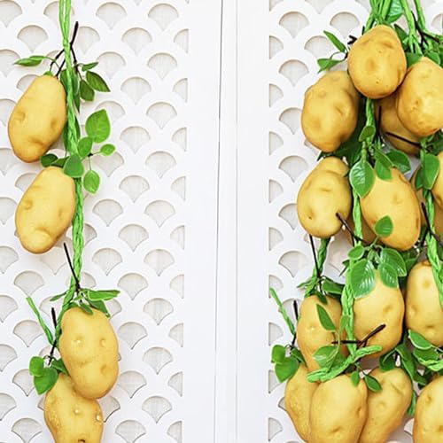 1Set Artificial Hanging String Simulation Peanut Garland Farm Decor