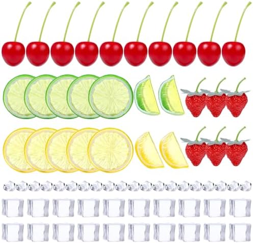 70 Piece Artificial Fruit Set for Home Decor