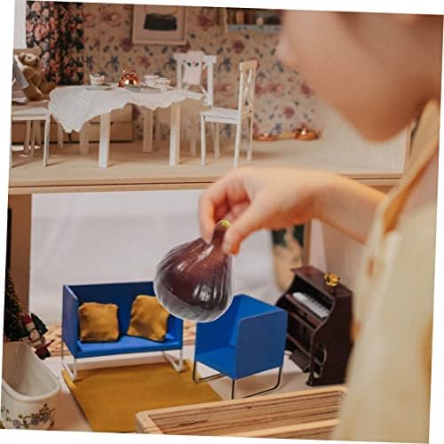 PRETYZOOM 5Pcs Lifelike Artificial Fig Models Decorative Props