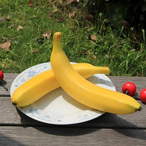 4PCS Artificial Banana Decor Realistic Props
