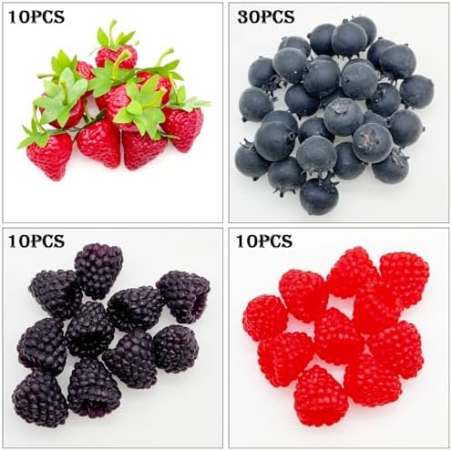 Woohome Artificial Fruit Set for Party Decor and Photography