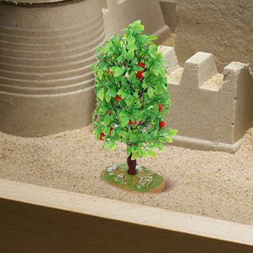 LOGOFUN 2Pcs Artificial Fruit Tree Models